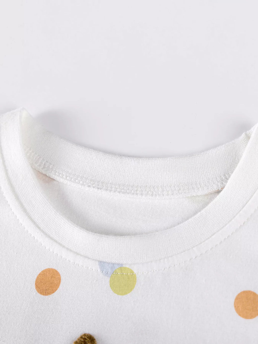 Children's Polka Dot Long Sleeve Tulle Dress