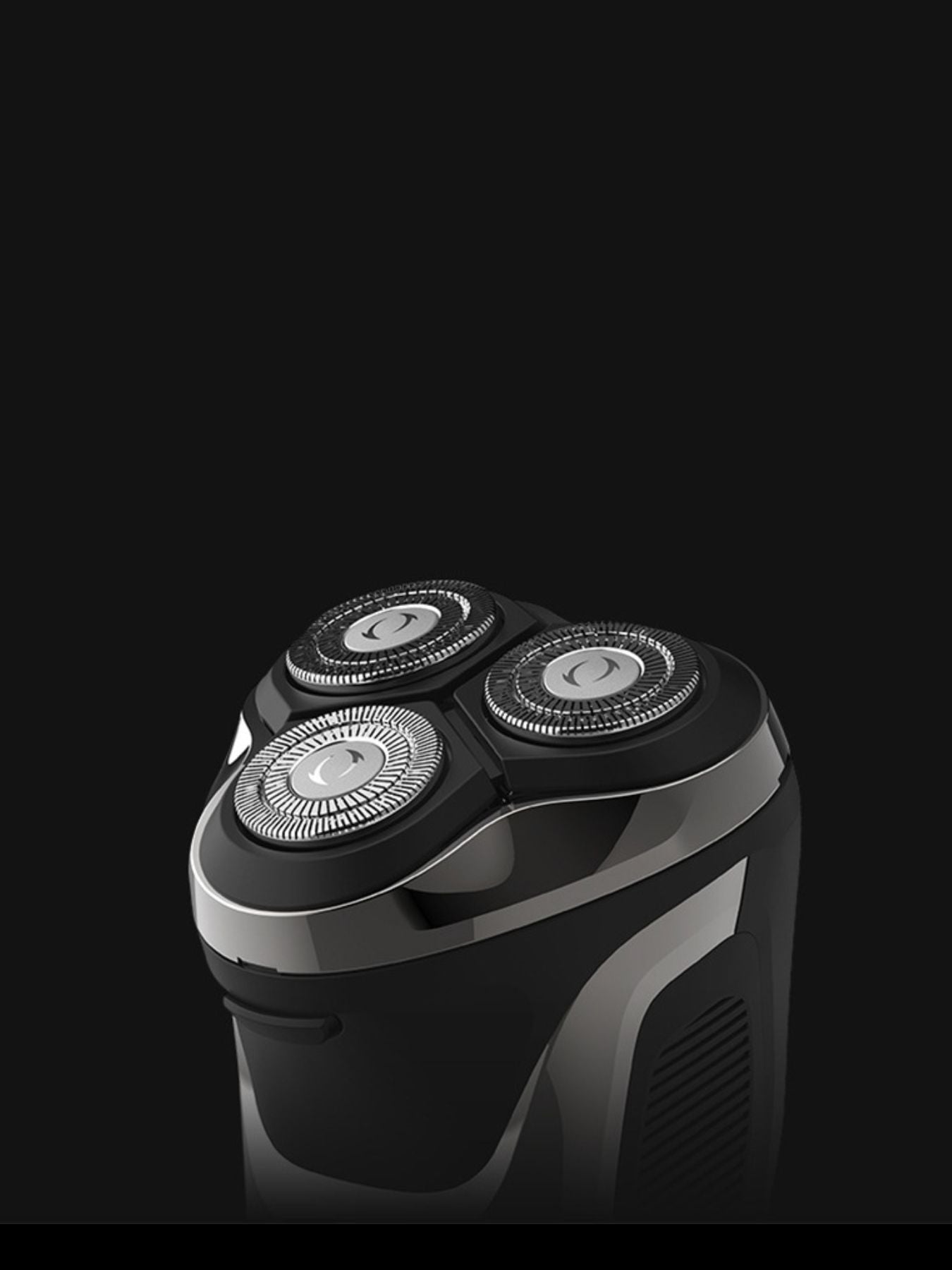 Electric Rotary Shaver with LED Display