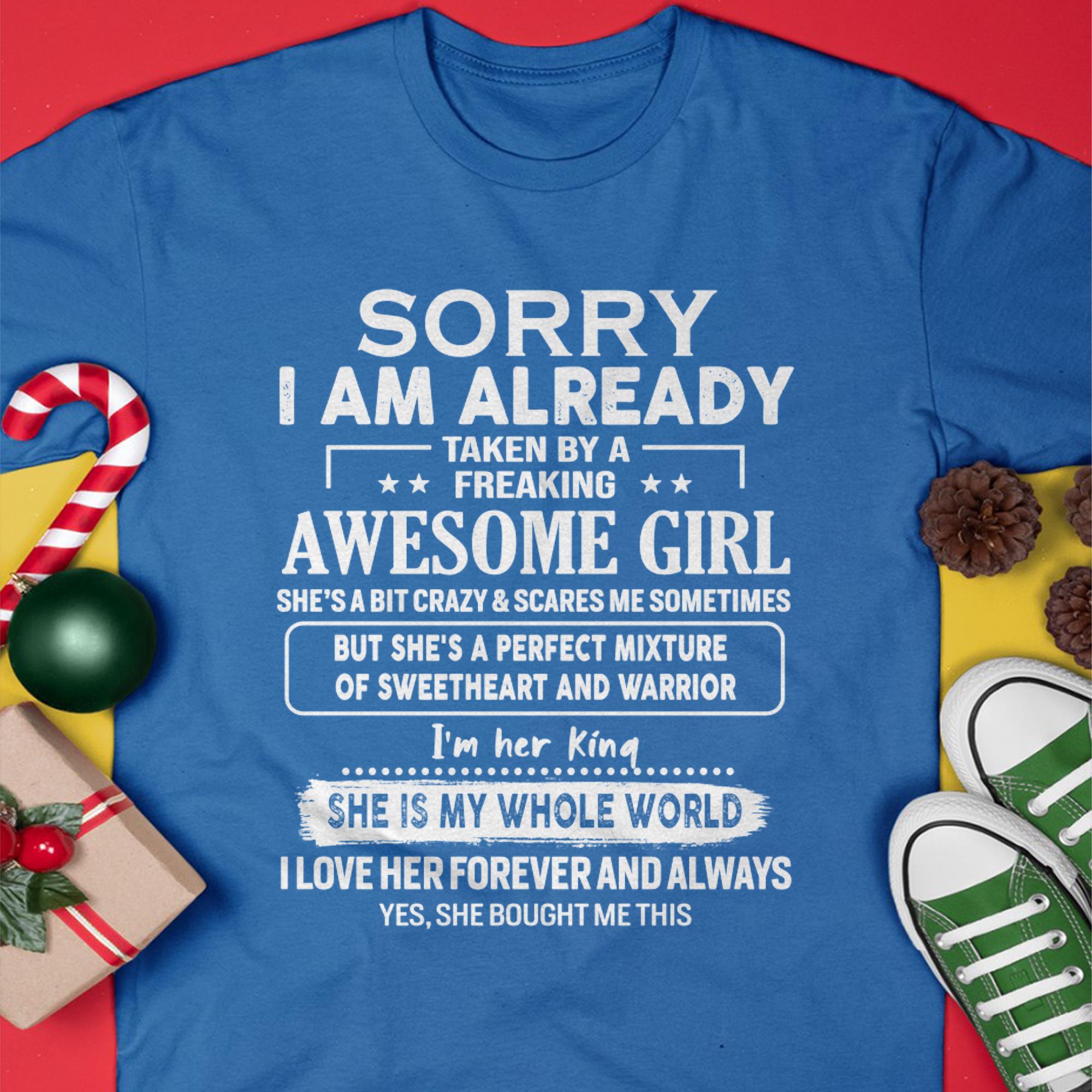 Awesome Girl - Perfect Gift For Your Boyfriend, Husband (SKU04-86MT-00)