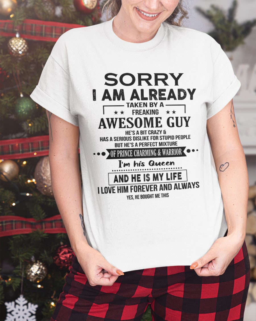 GIFT FOR AWESOME GIRL - SORRY GUY