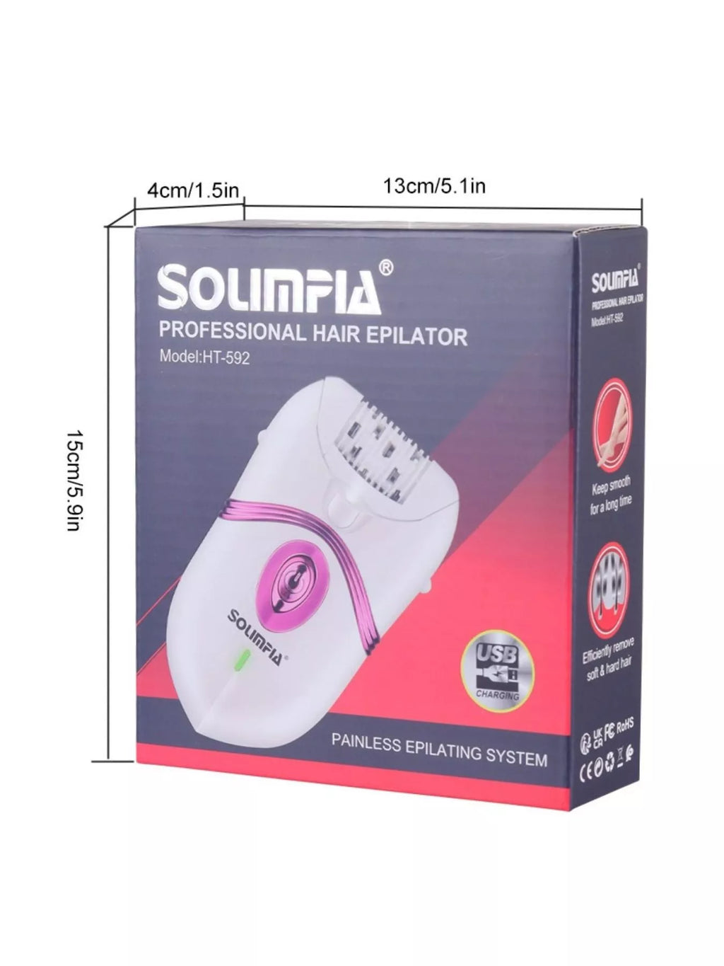 Cordless Painless Hair Removal