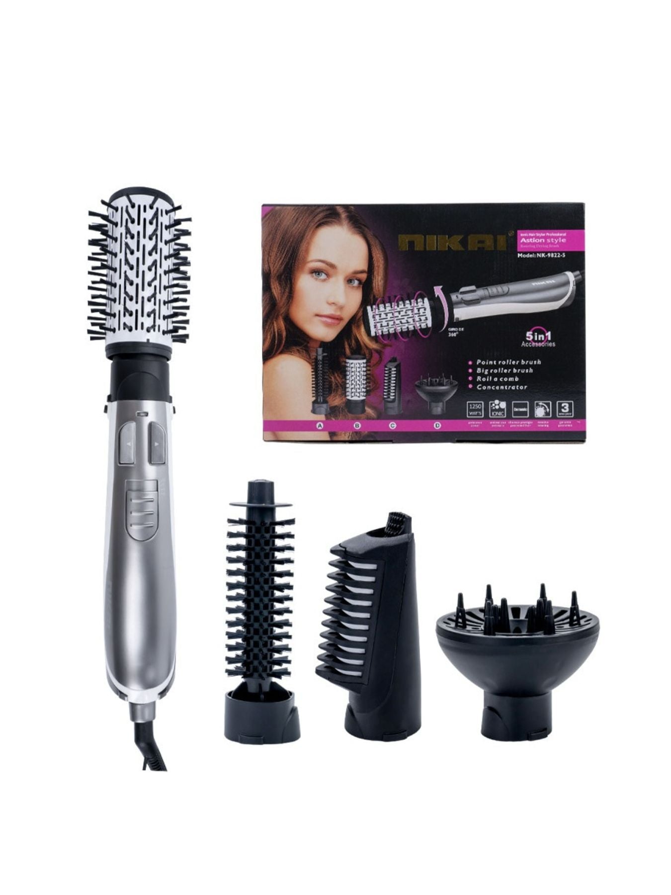 Lightweight Hot Air Brush