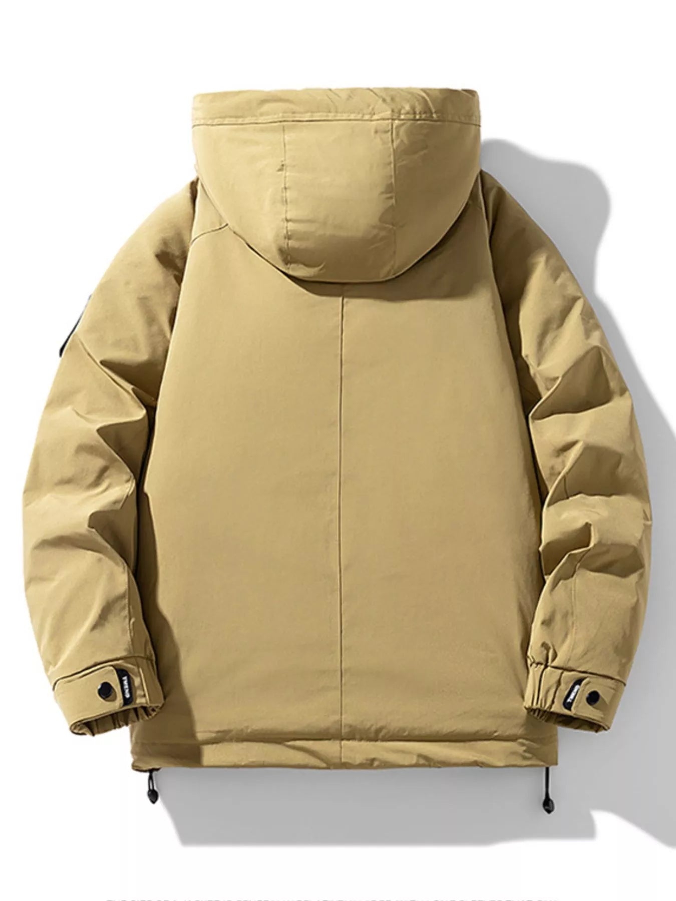 Men's Plus Size Hooded Winter Padded Jacket