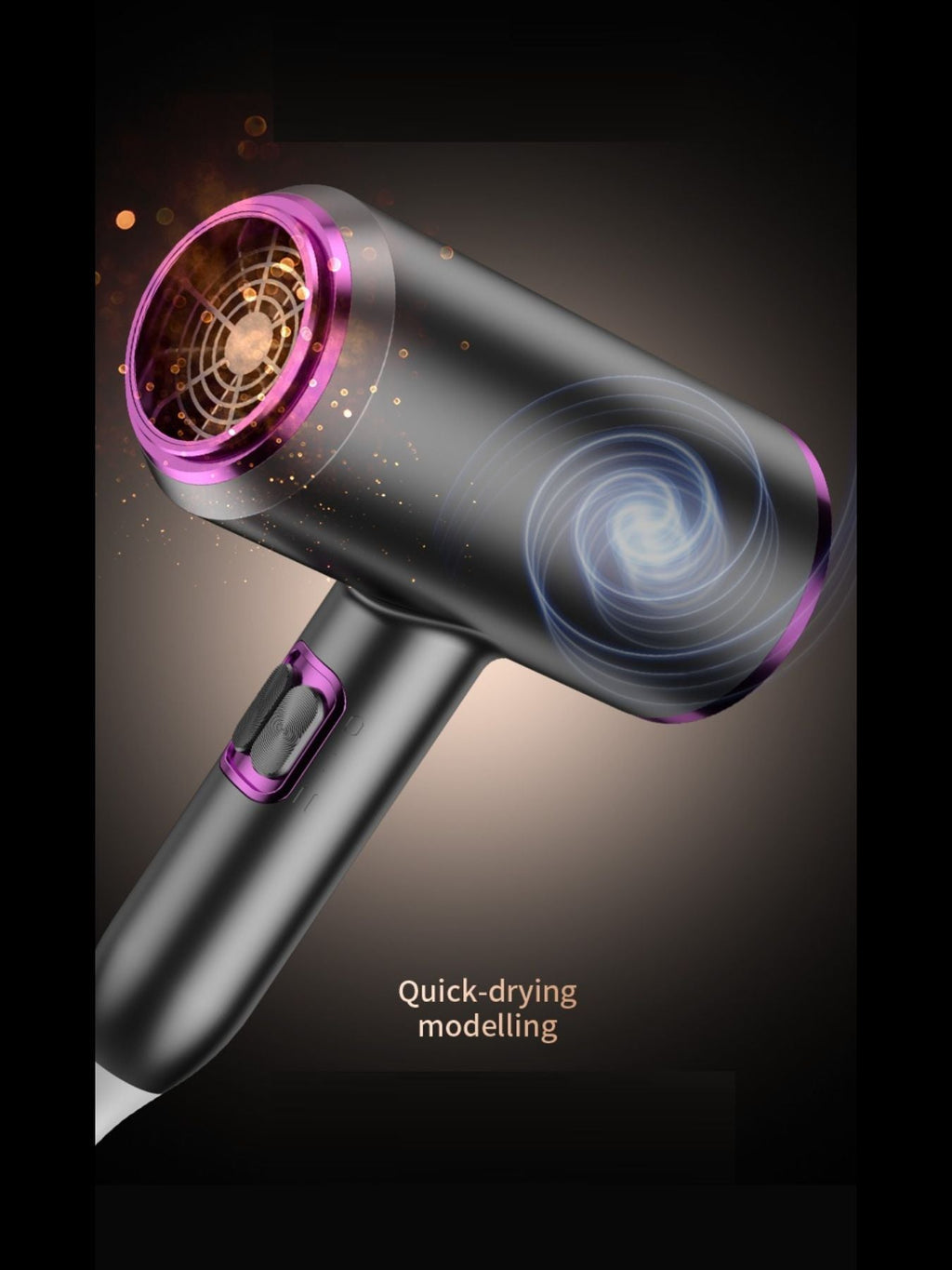 Portable Negative Ion Household Hair Dryer
