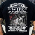 December - I Am Not Perfect But I Have A Freaking Awesome Wife - Gift For Husband From Wife - NGHL12 (SKU06-31-12)