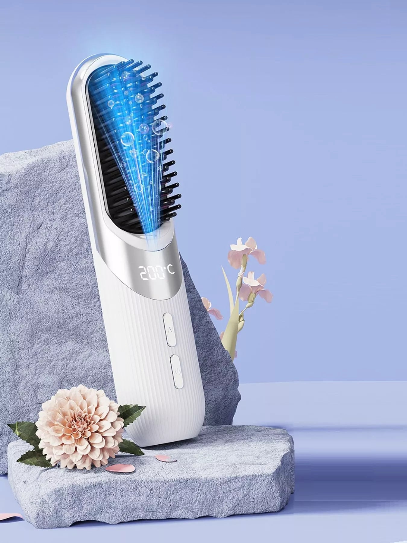 Portable Heated Straightening Comb
