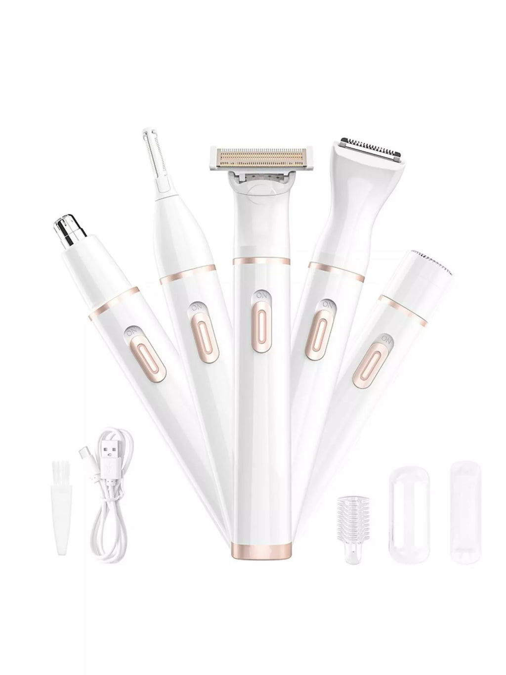5-in-1 Rechargeable Hair Removal Epilator