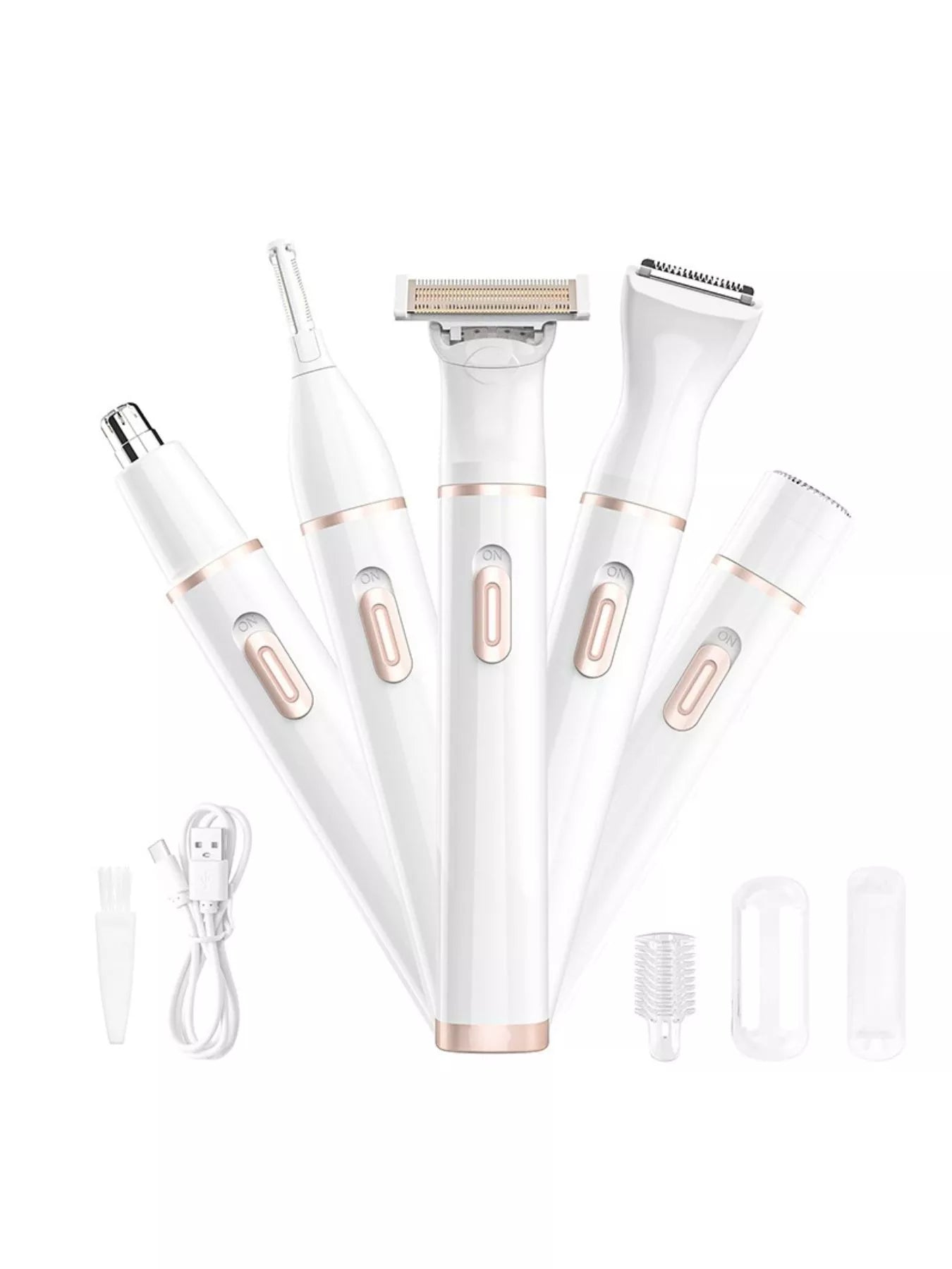 5-in-1 Rechargeable Hair Removal Epilator