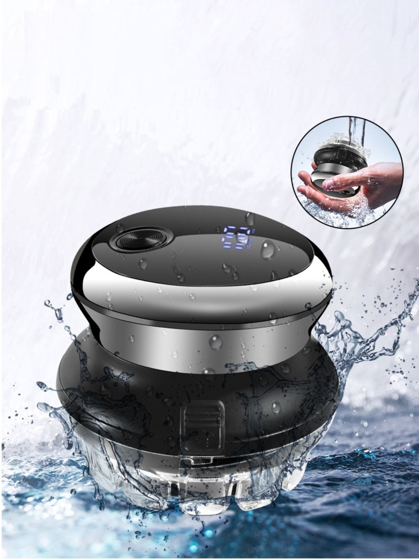Rechargeable Bald Head Hair Clipper