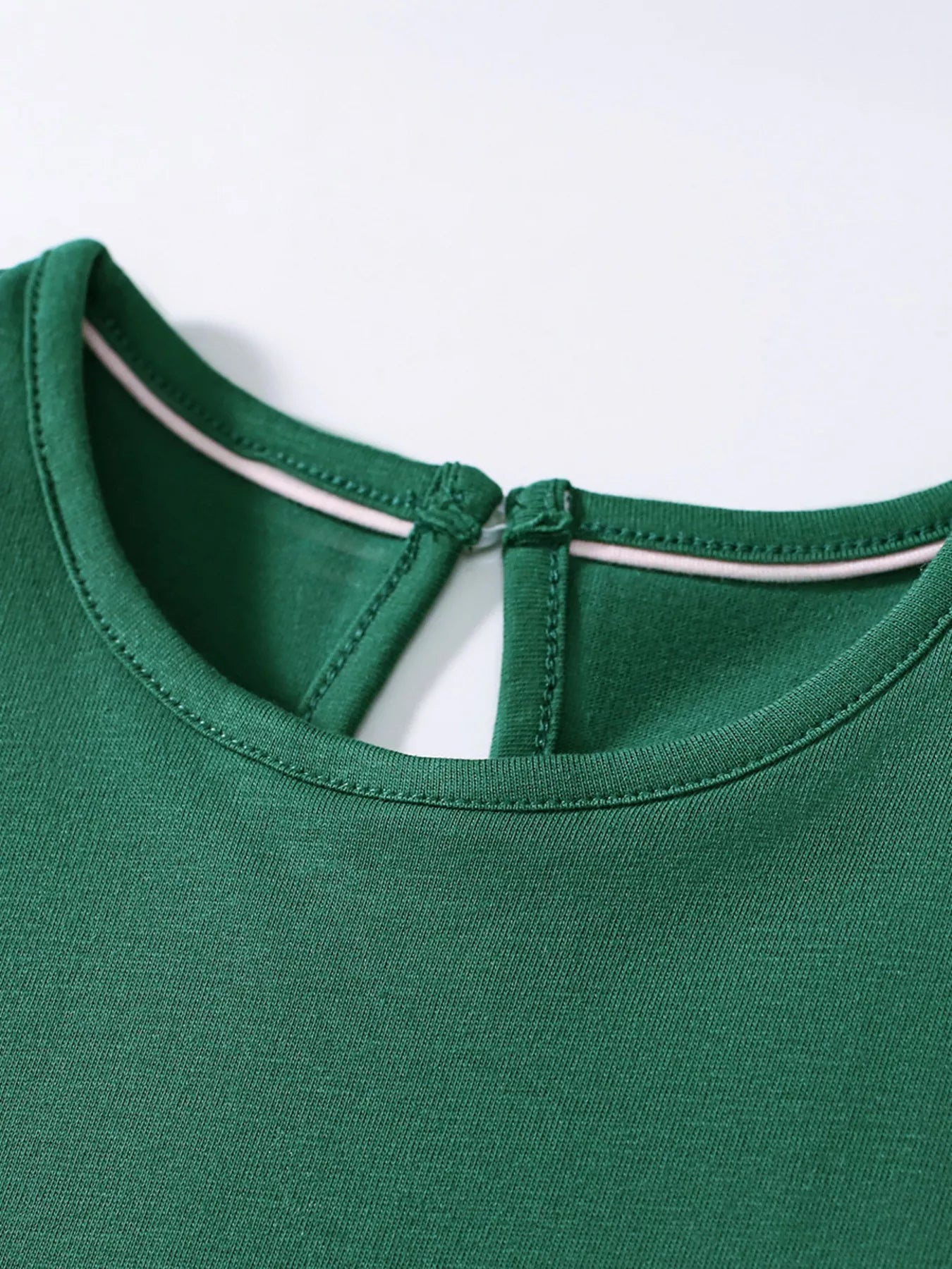 Children's Fox Round Neck Casual Dress