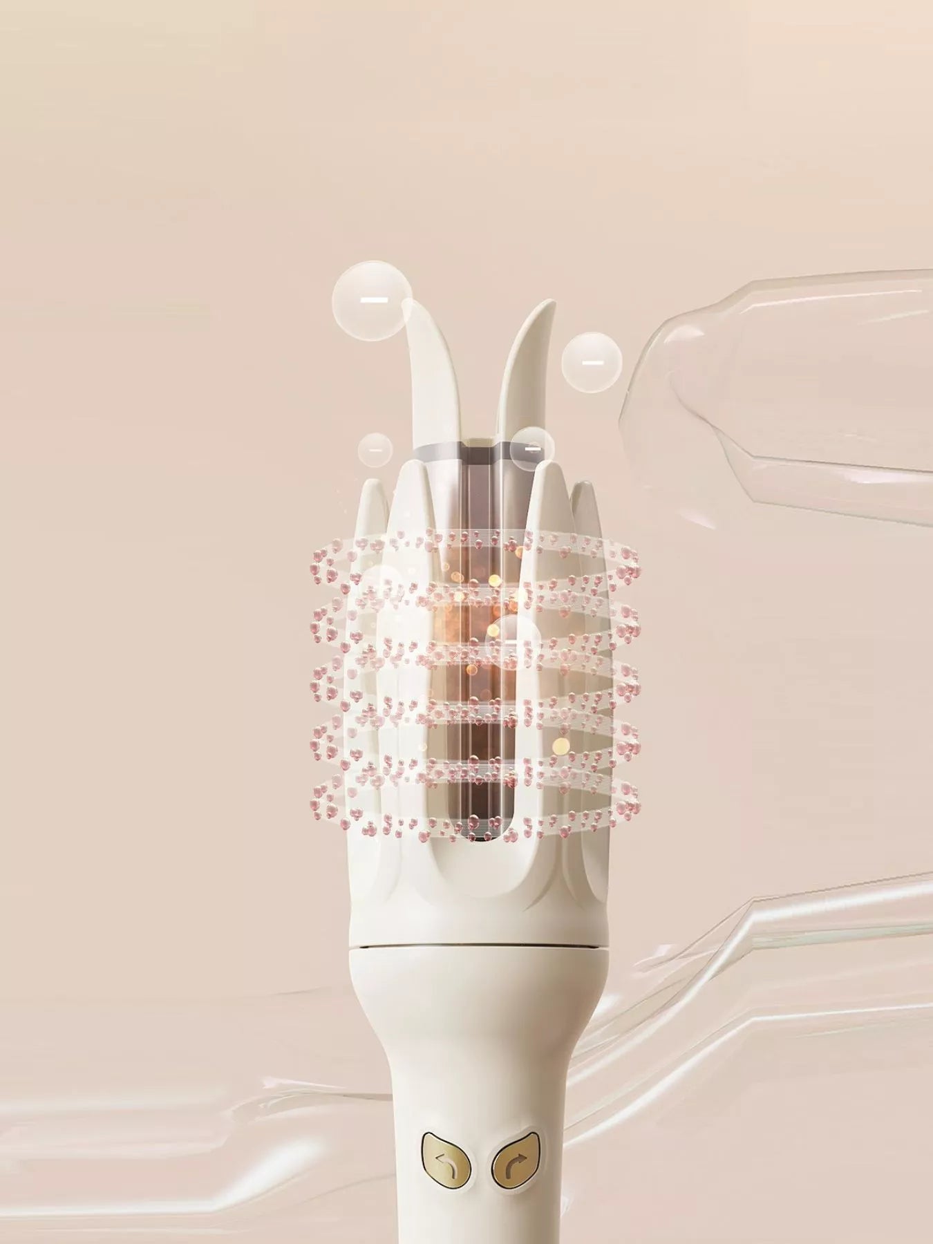 Automatic Rotating Hair Curling Iron