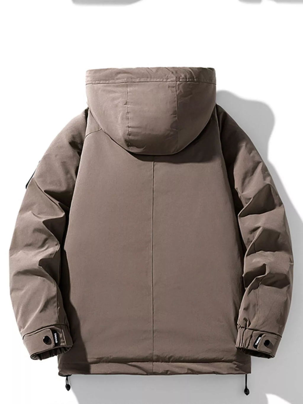 Men's Plus Size Hooded Winter Padded Jacket