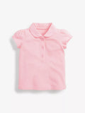 Children's Button Detail Short Sleeve Polo