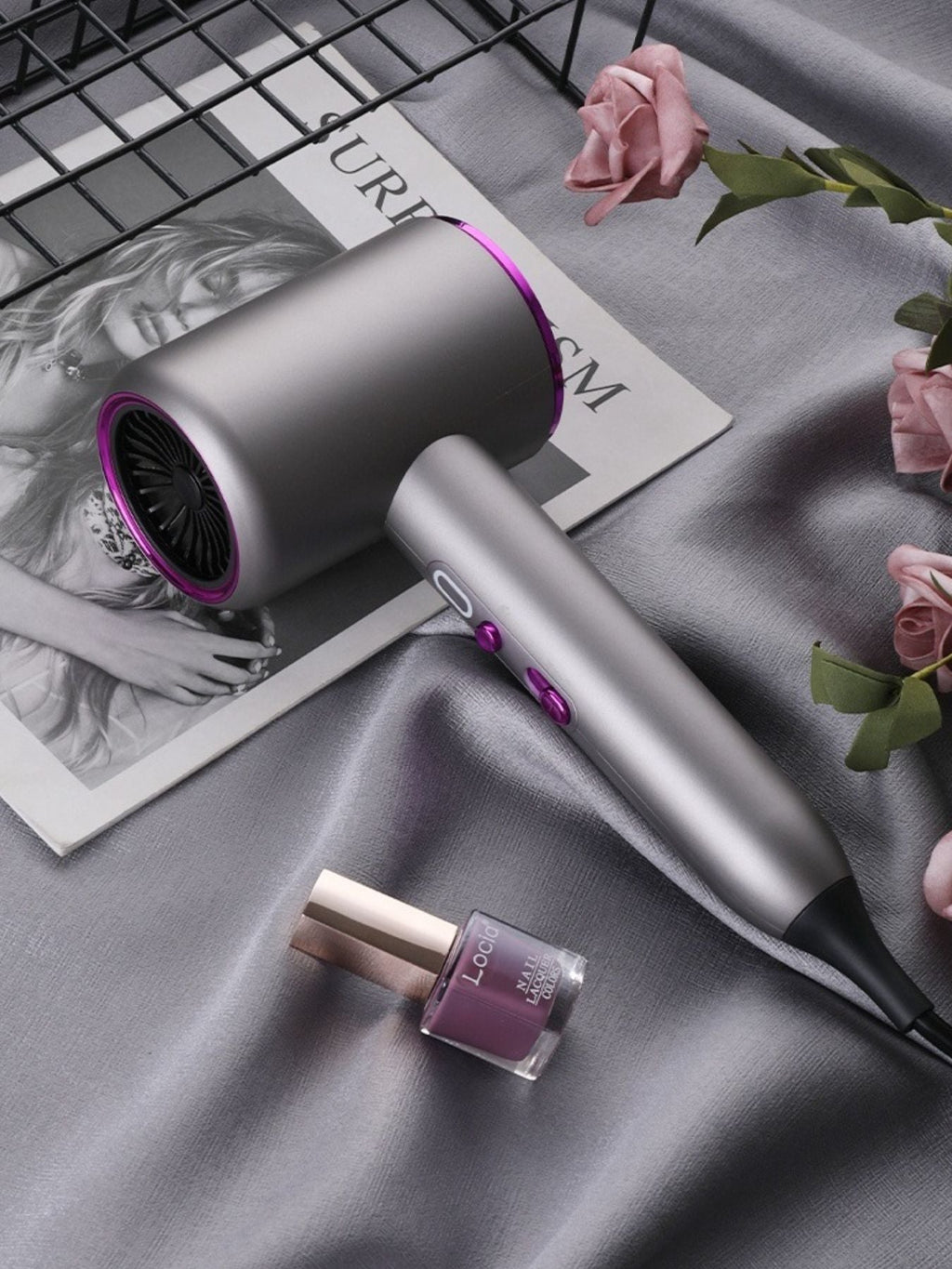 High-Speed Hair Dryer with Temperature Control