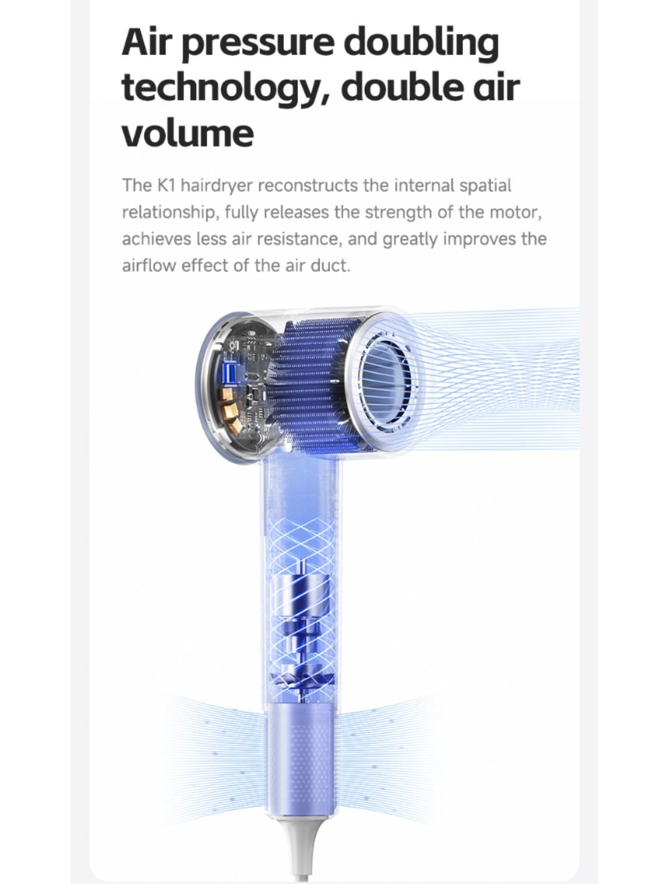 Lightweight High-Speed Hair Dryer