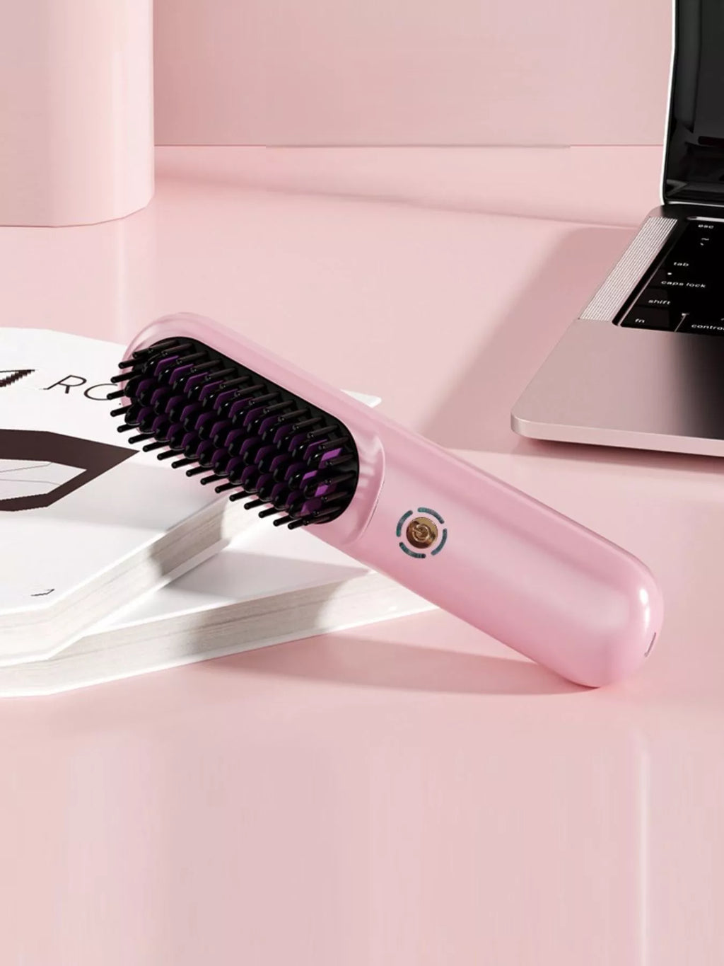 Portable Heated Hair Straightening Comb