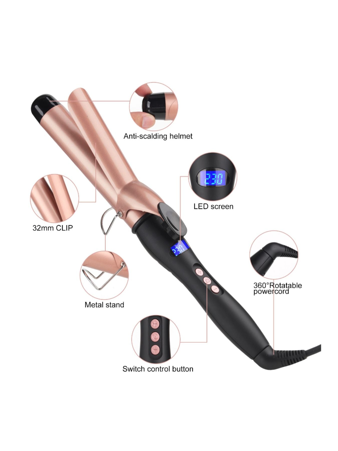 Fast Heating Curling Iron