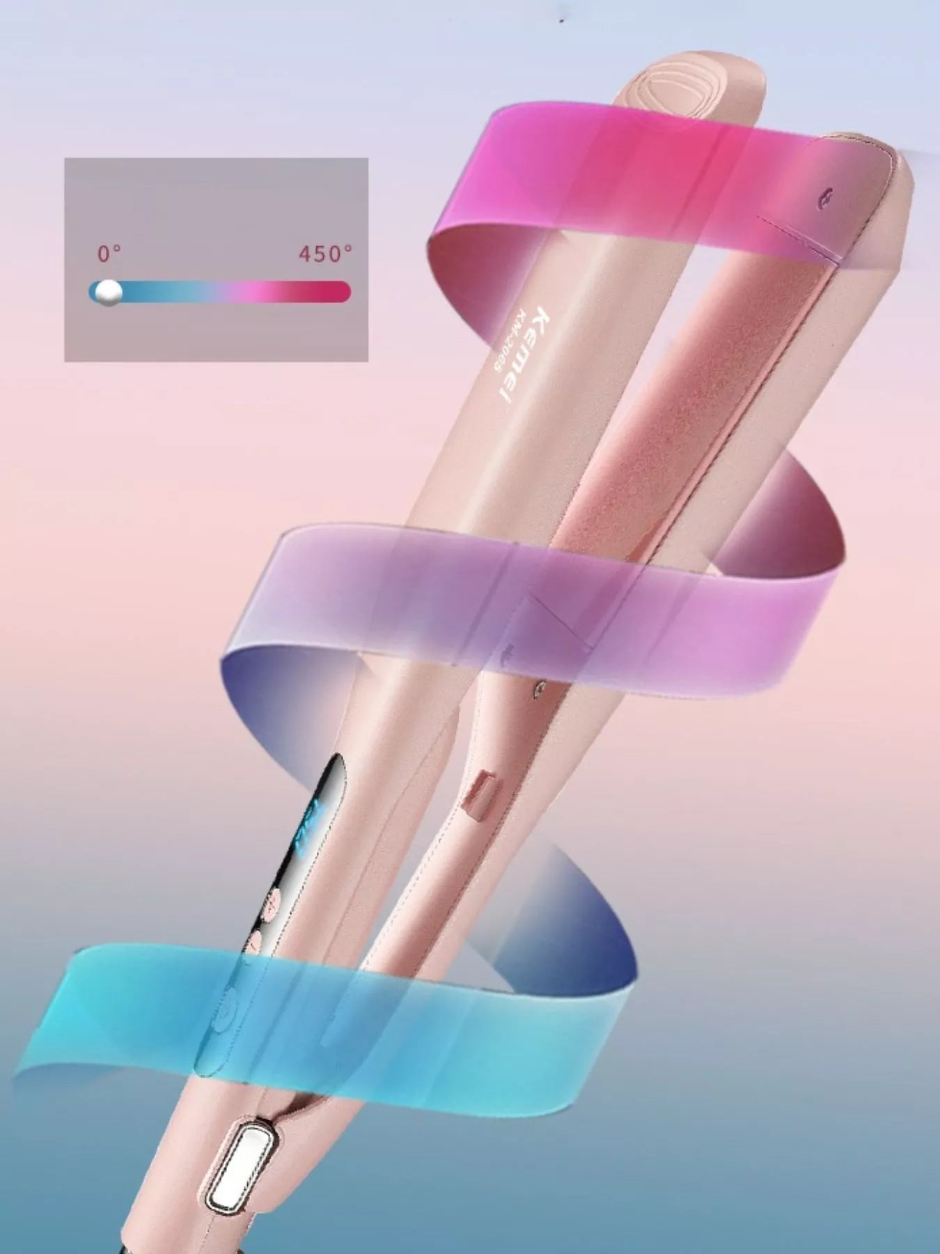 Adjustable Temperature Control Hair Straightener