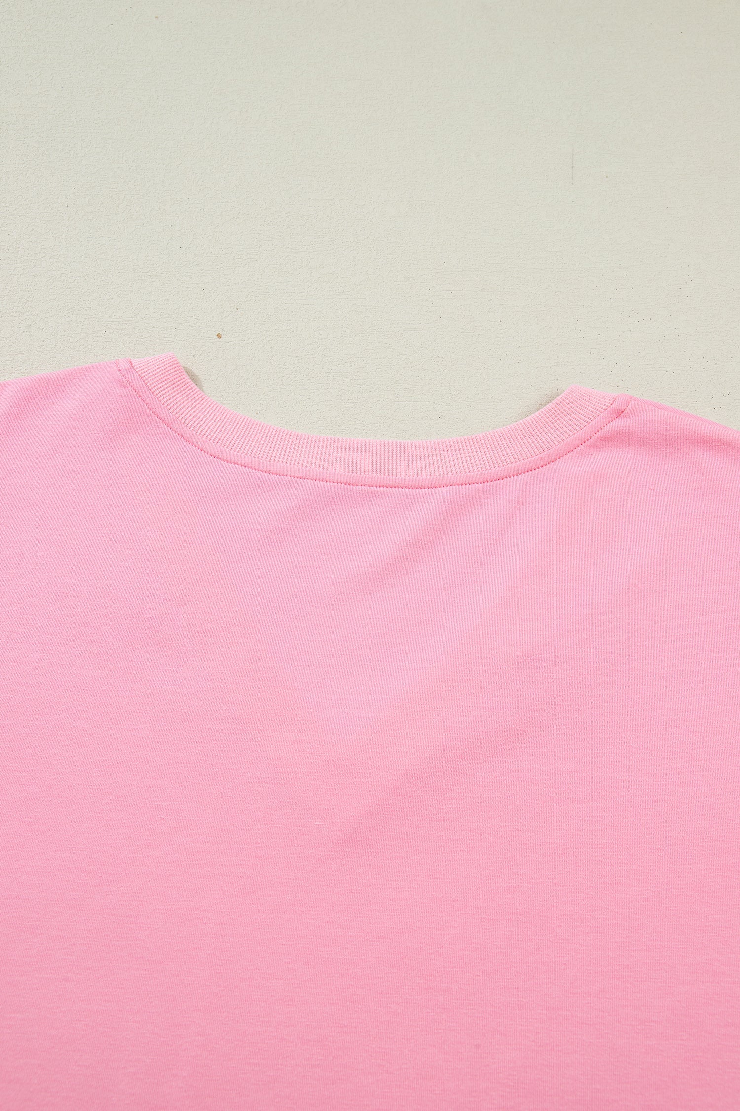 Bonbon V Neck Pleated Short Puff Sleeve Plus Size Blouse