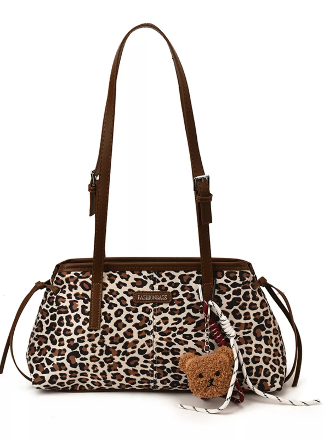 Leopard Adjustable Strap Shoulder Bag