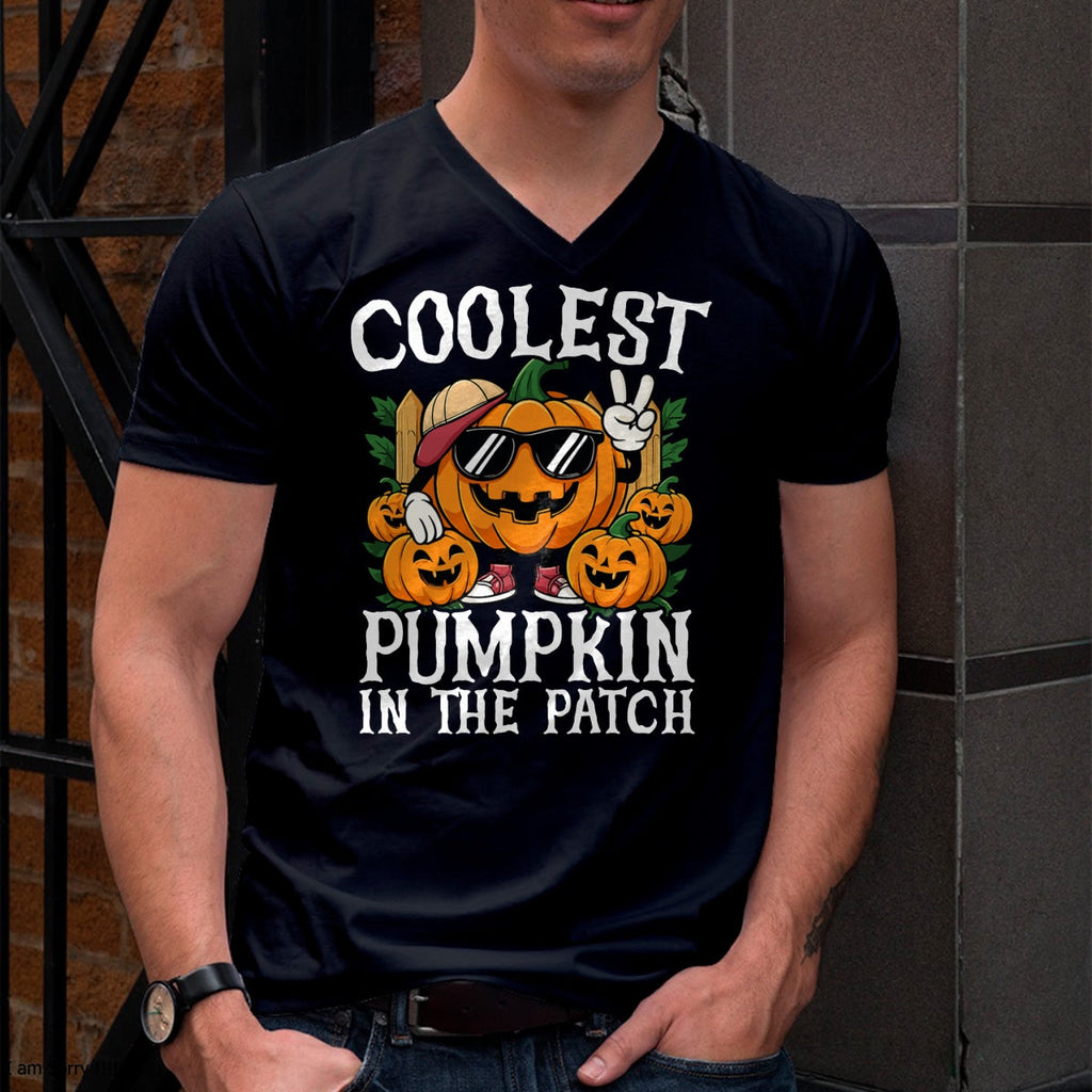 Halloween Shirt Boys Girls Kids Coolest Pumpkin In The Patch T-Shirt - Halloween Unisex T-Shirt/Hoodie - NGHL00 (SKUT-2010HALLOWEEN-01)