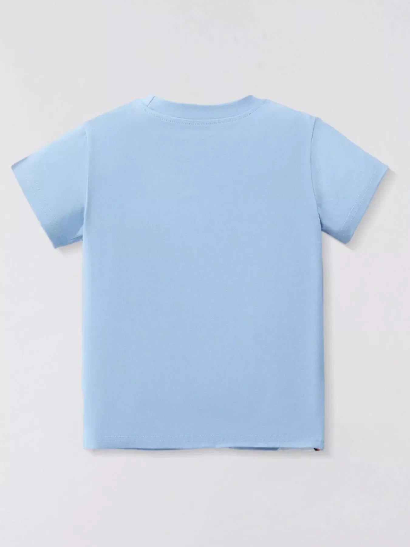 Children's Cartoon Animal Crew Neck T-Shirt