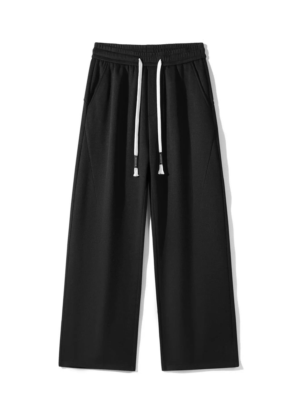 Men's Plus Size Casual Drawstring Wide Leg Pants