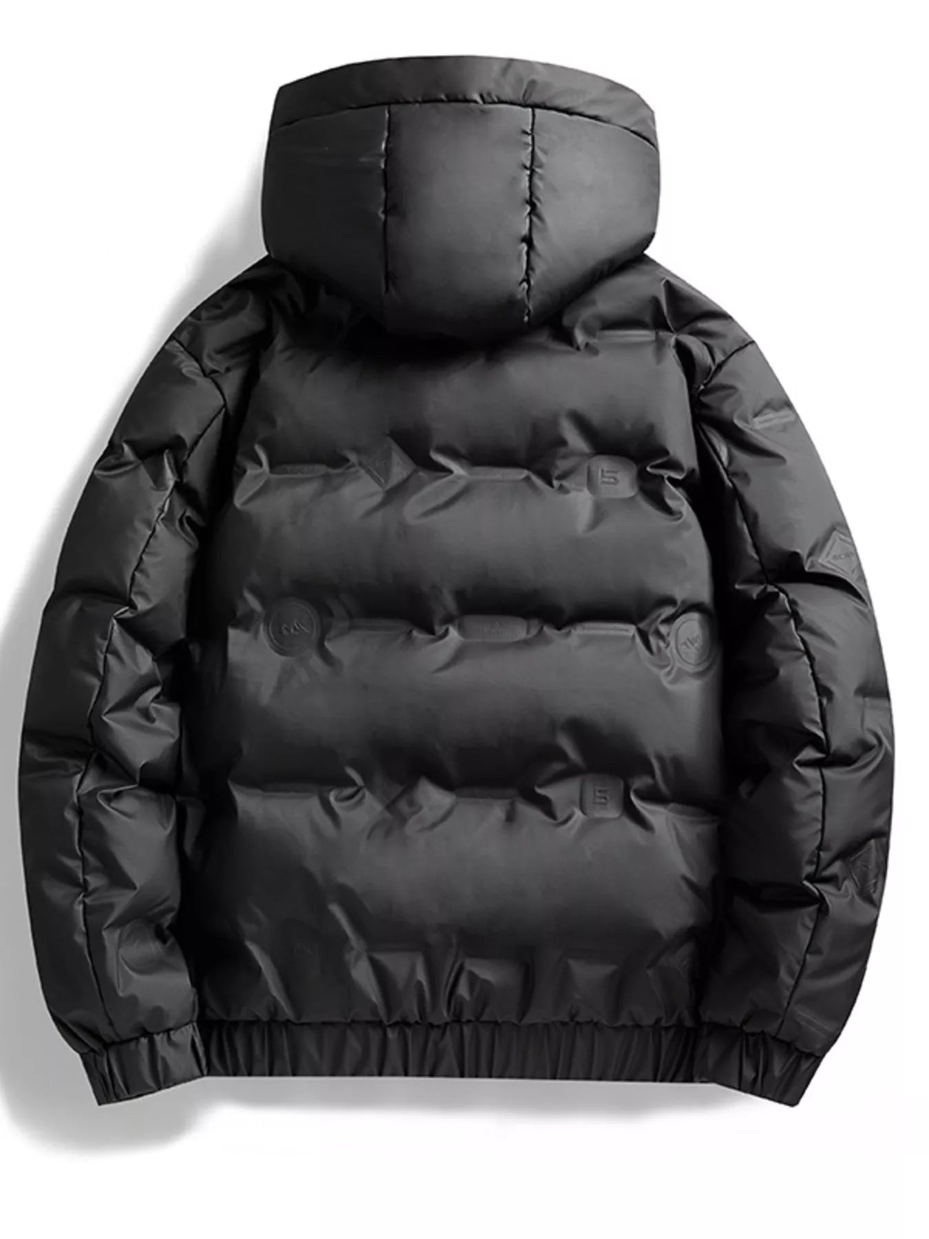Men's Plus Size Hooded Padded Puffer Jacket
