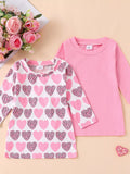 Children's 2 Piece Long Sleeve T-Shirt Set