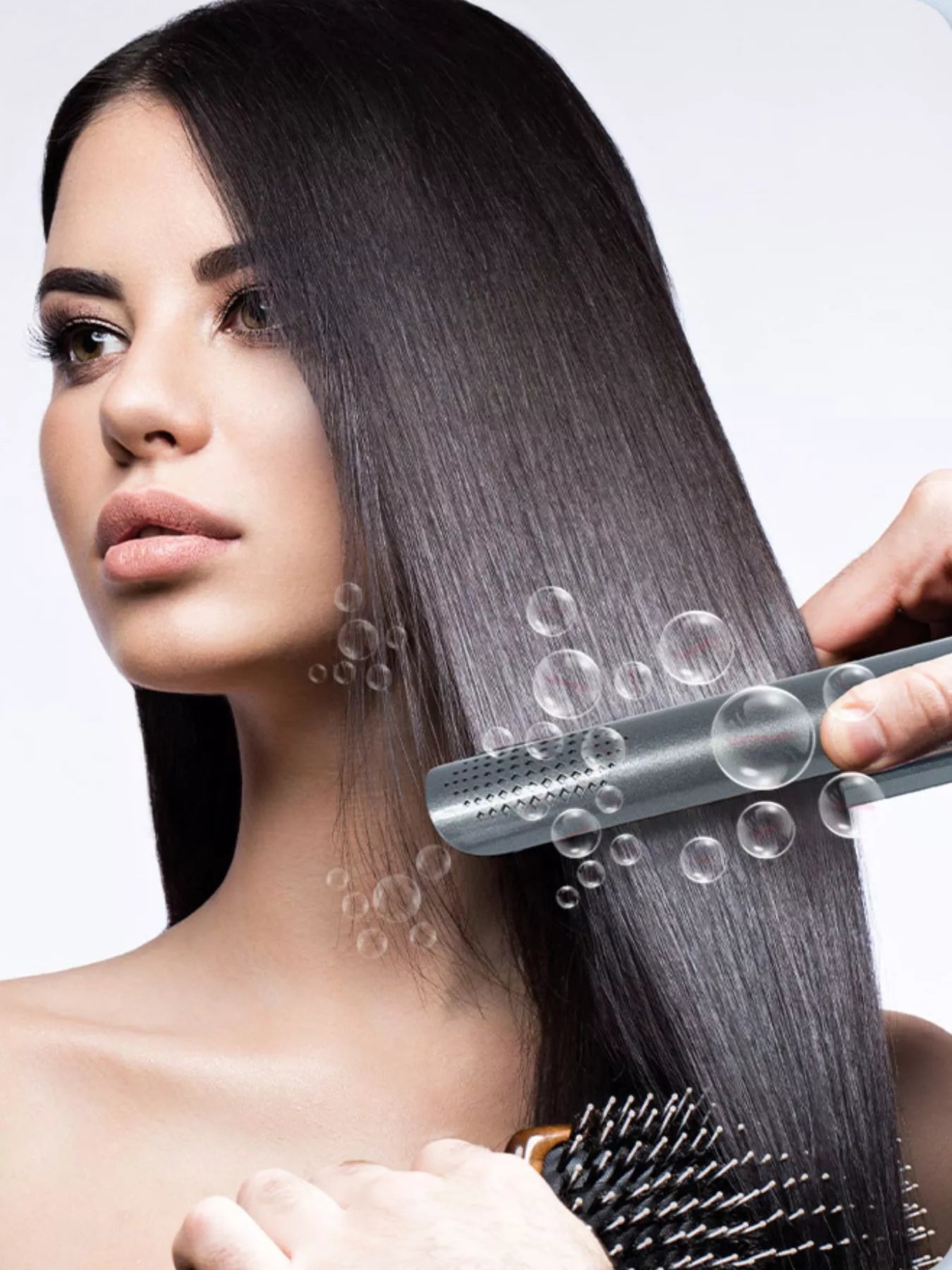Adjustable Temperature Hair Straightener