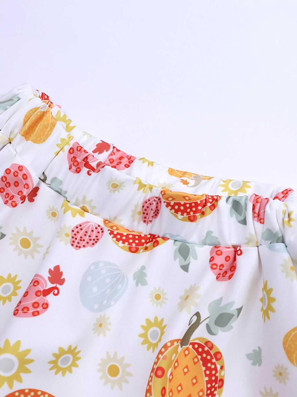 Children's First Thanksgiving Top and Skirt Outfit Set