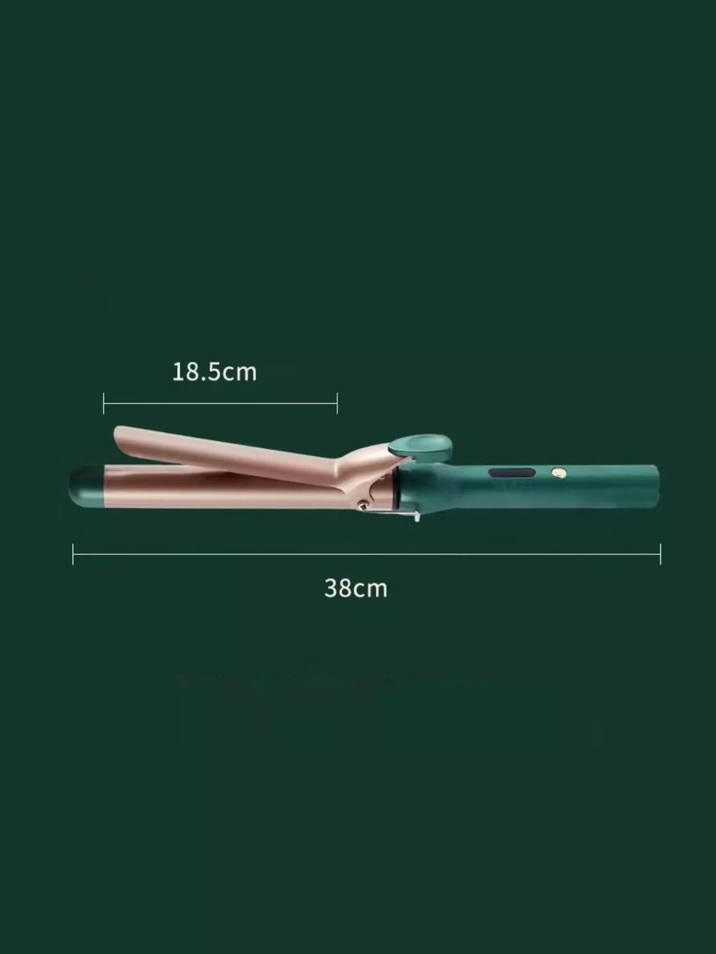 Adjustable Temperature Curling Iron Wand