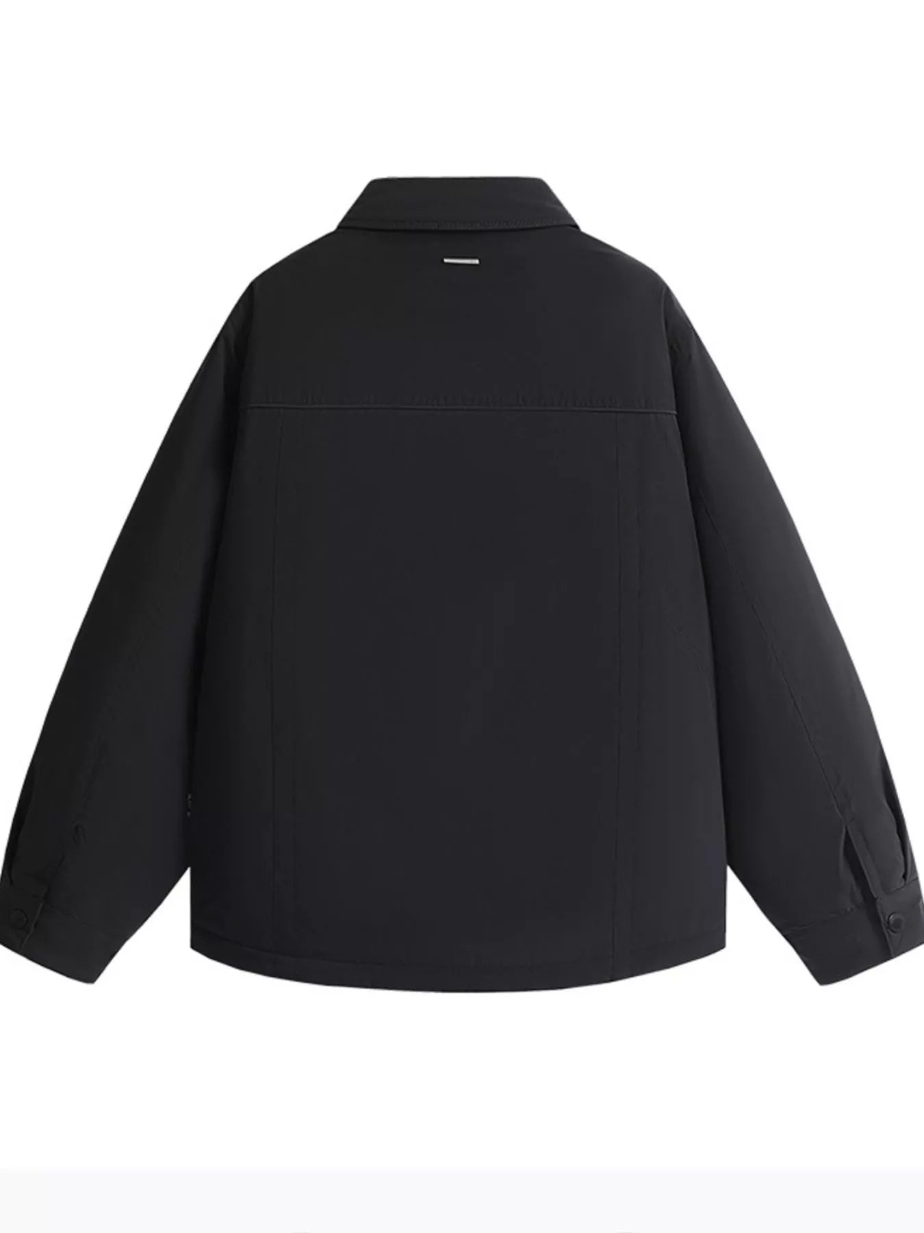 Men's Plus Size Casual Snap-Down Lightweight Jacket