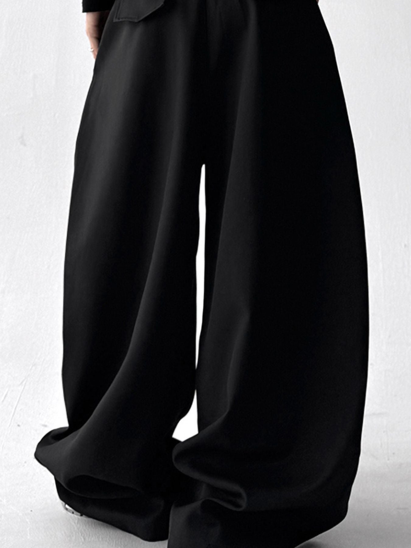 Men's Plus Size Wide Leg Pants