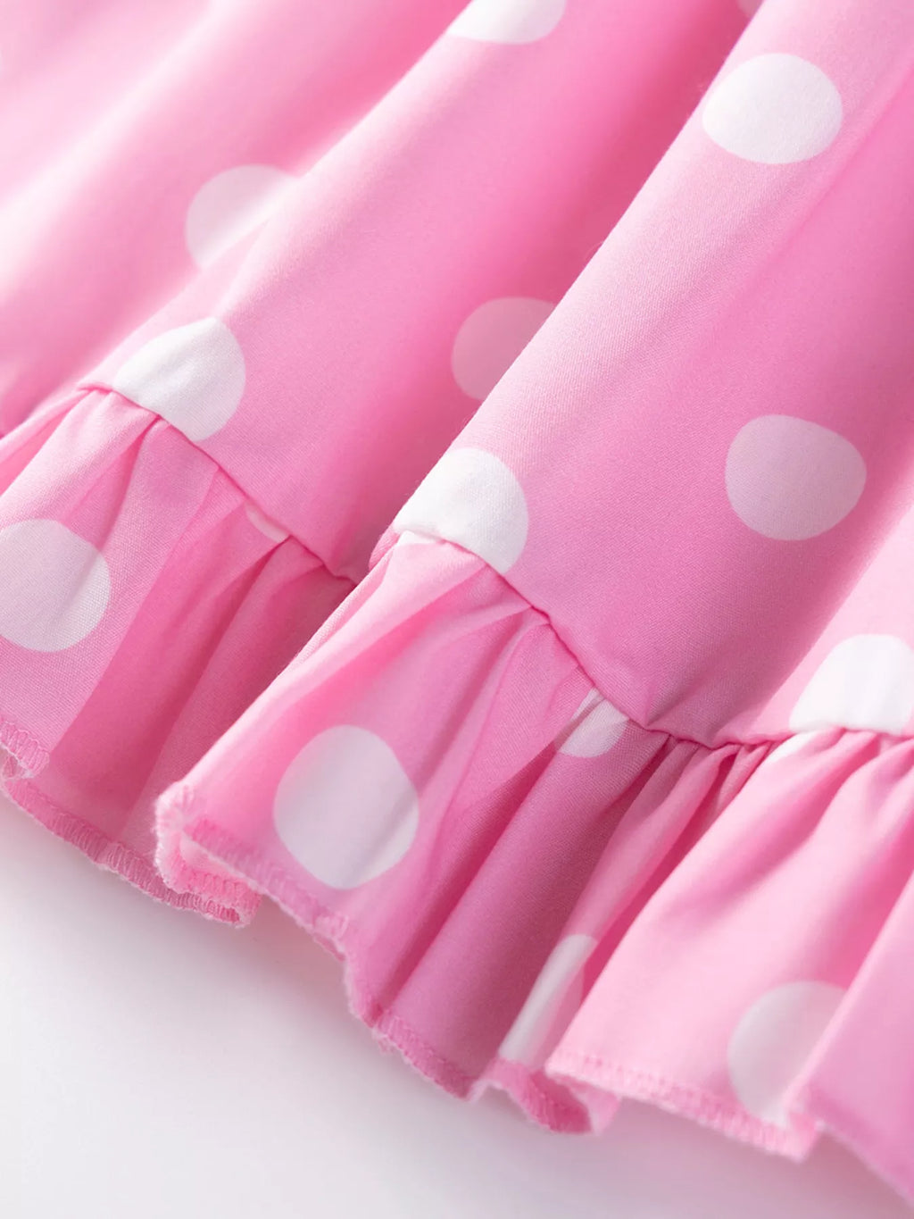 Children's Elephant Polka Dot Ruffle Hem Dress