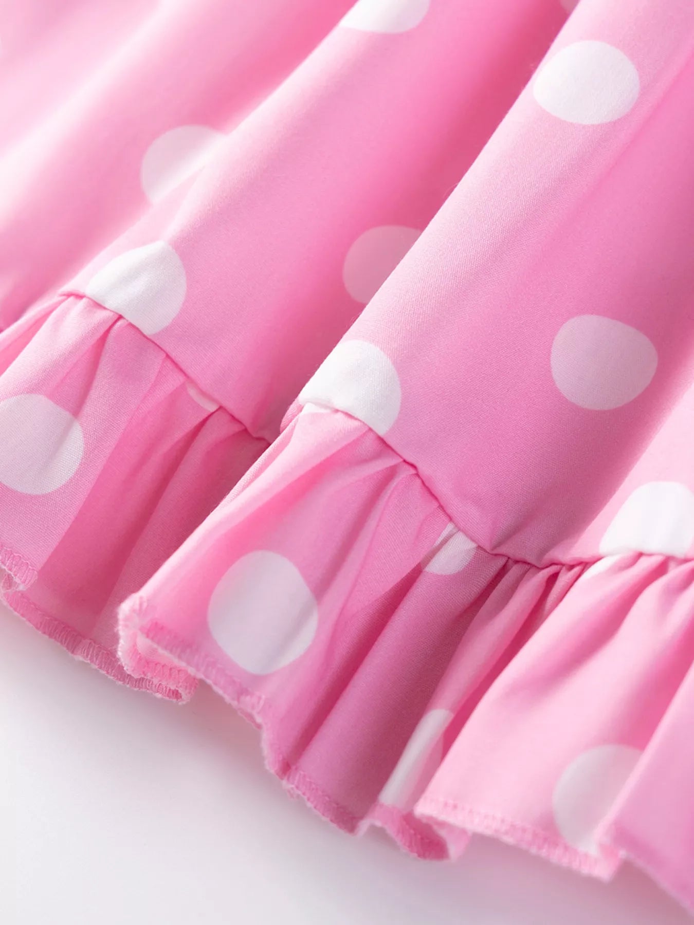 Children's Elephant Polka Dot Ruffle Hem Dress