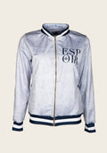 On SALE!!!  Espoir Melange Grey SPORT Bomber Jacket