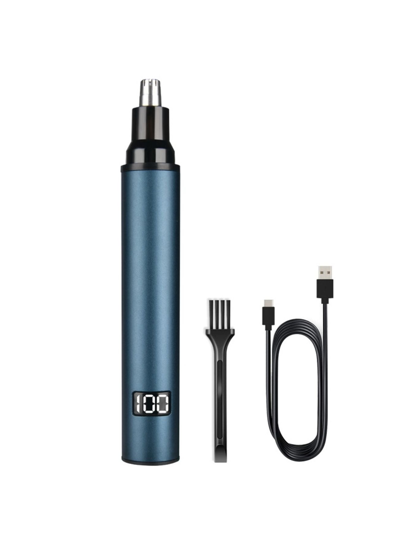 Rechargeable Digital Display Nose Hair Trimmer