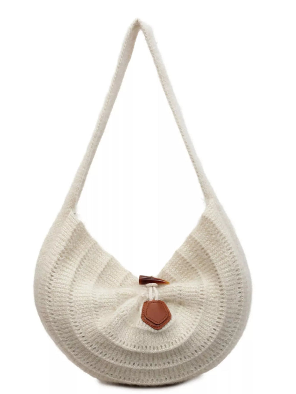 Lightweight Knitted Shoulder Bag