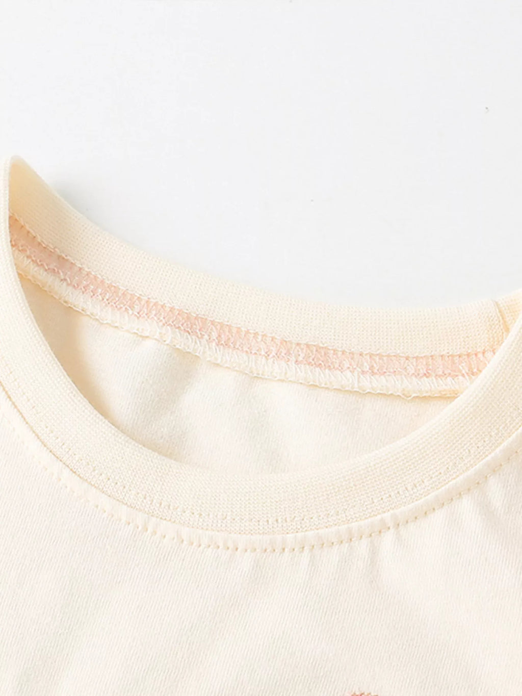 Children's Artistic Applique Short Sleeve T-Shirt