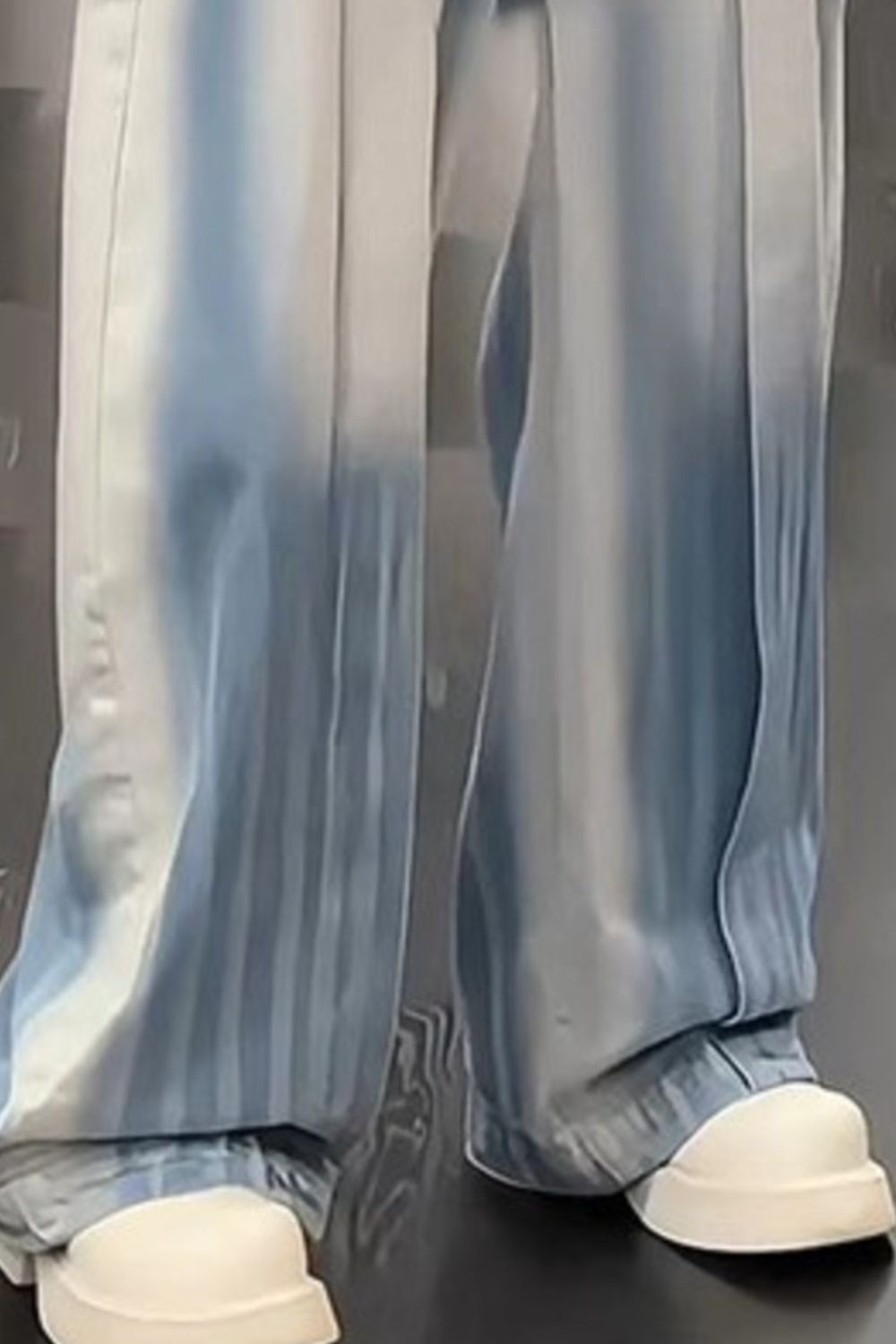 Men's Full Size Wide-Leg Jeans Plus Size