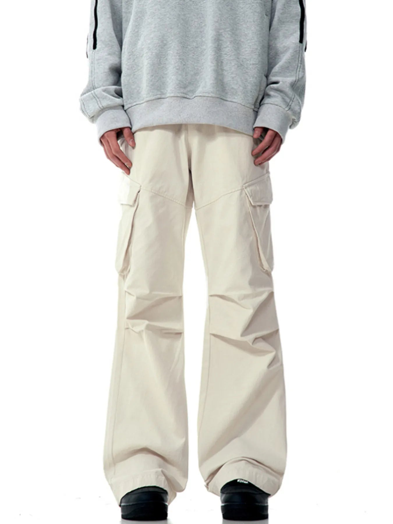 Men's Wide Leg Cargo Pants