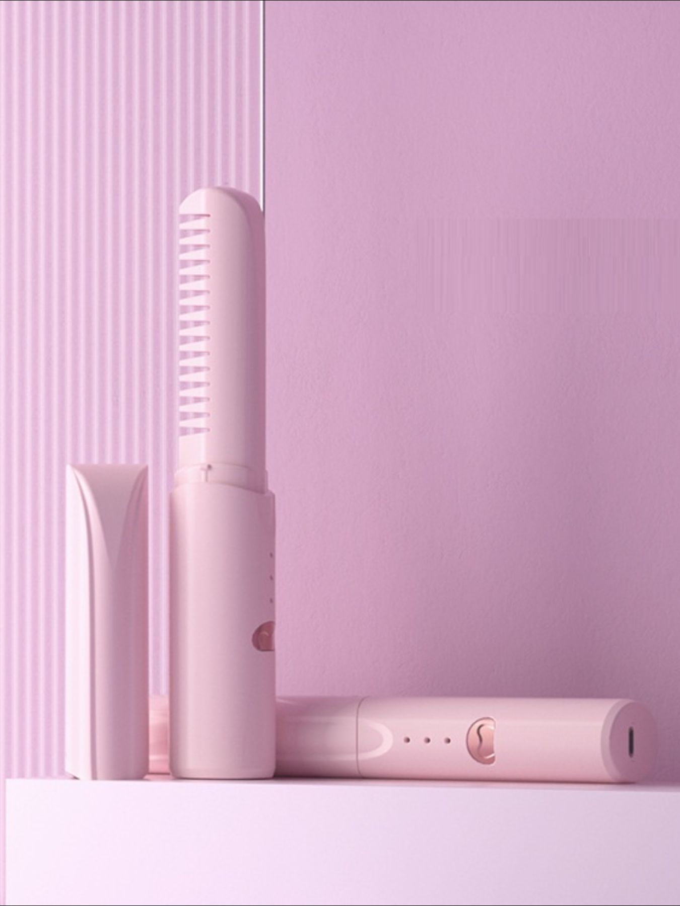 Portable Heated Straightening Comb