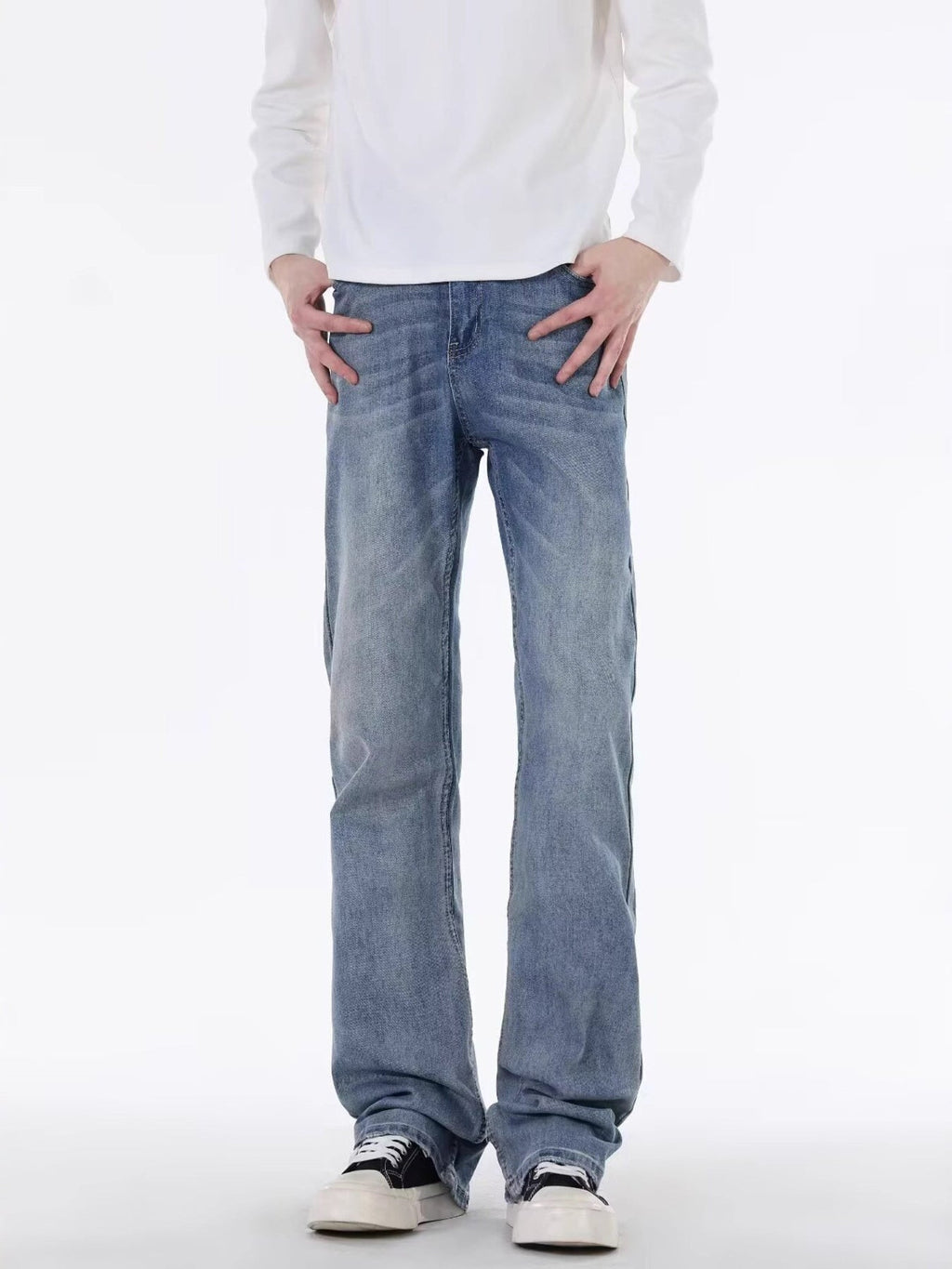 Men's Full Size Slim Fit Jeans Plus Size