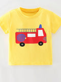 Children's Fire Truck Graphic Tee