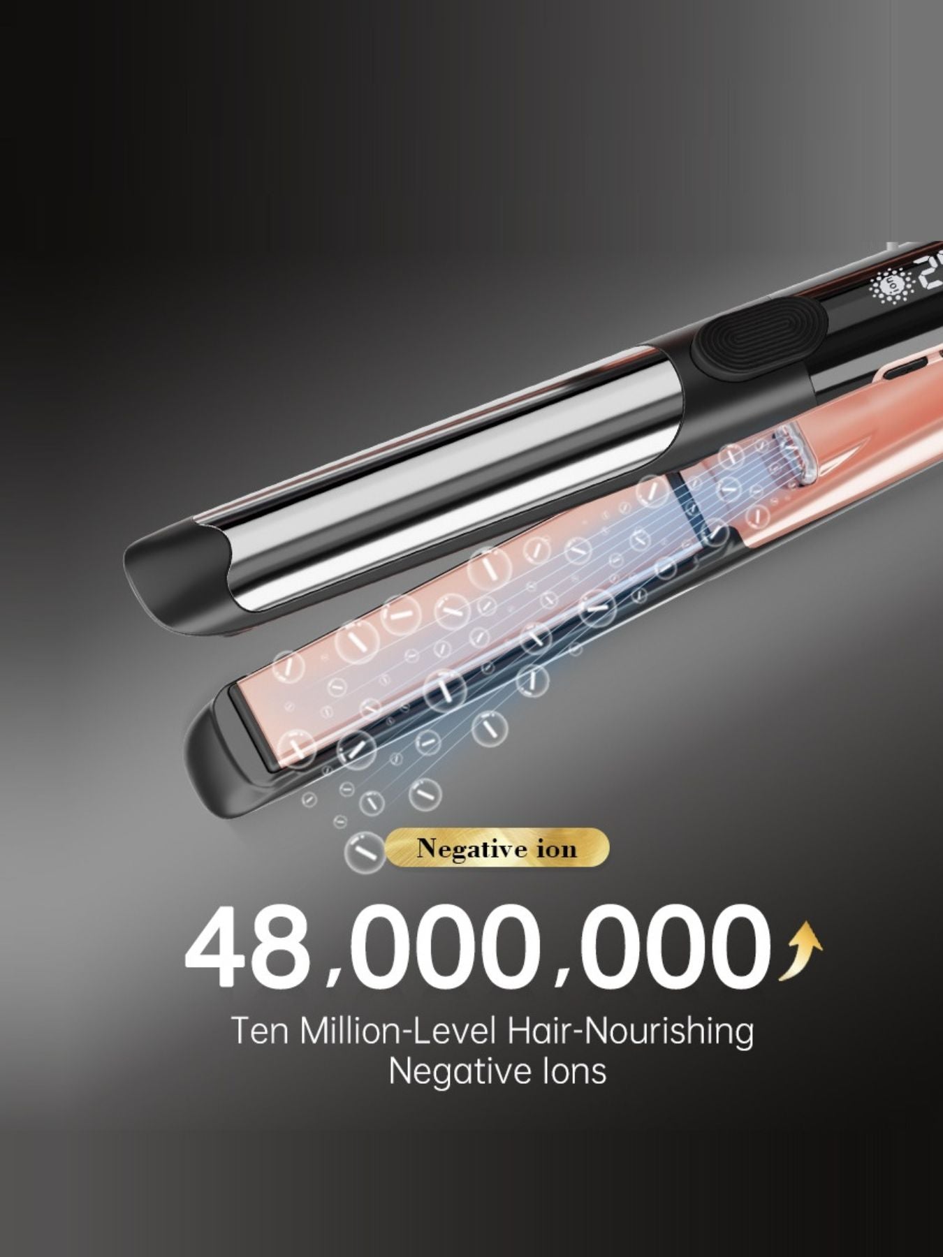 Adjustable Temperature Hair Straightener