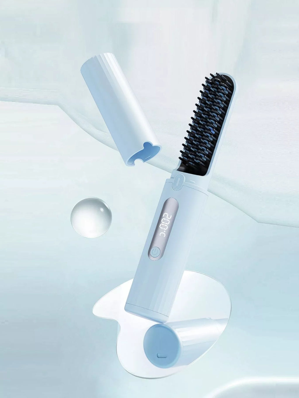 Portable Heated Straightening Comb