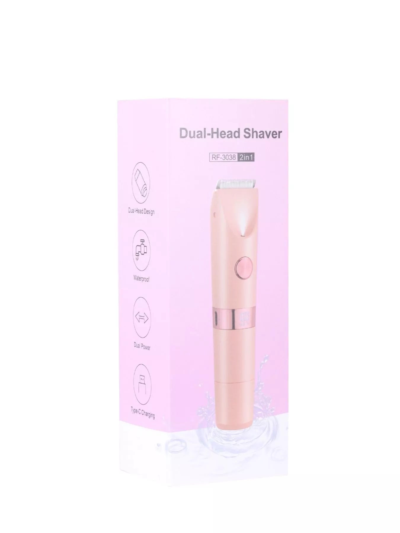 2-in-1 Painless Electric Hair Removal