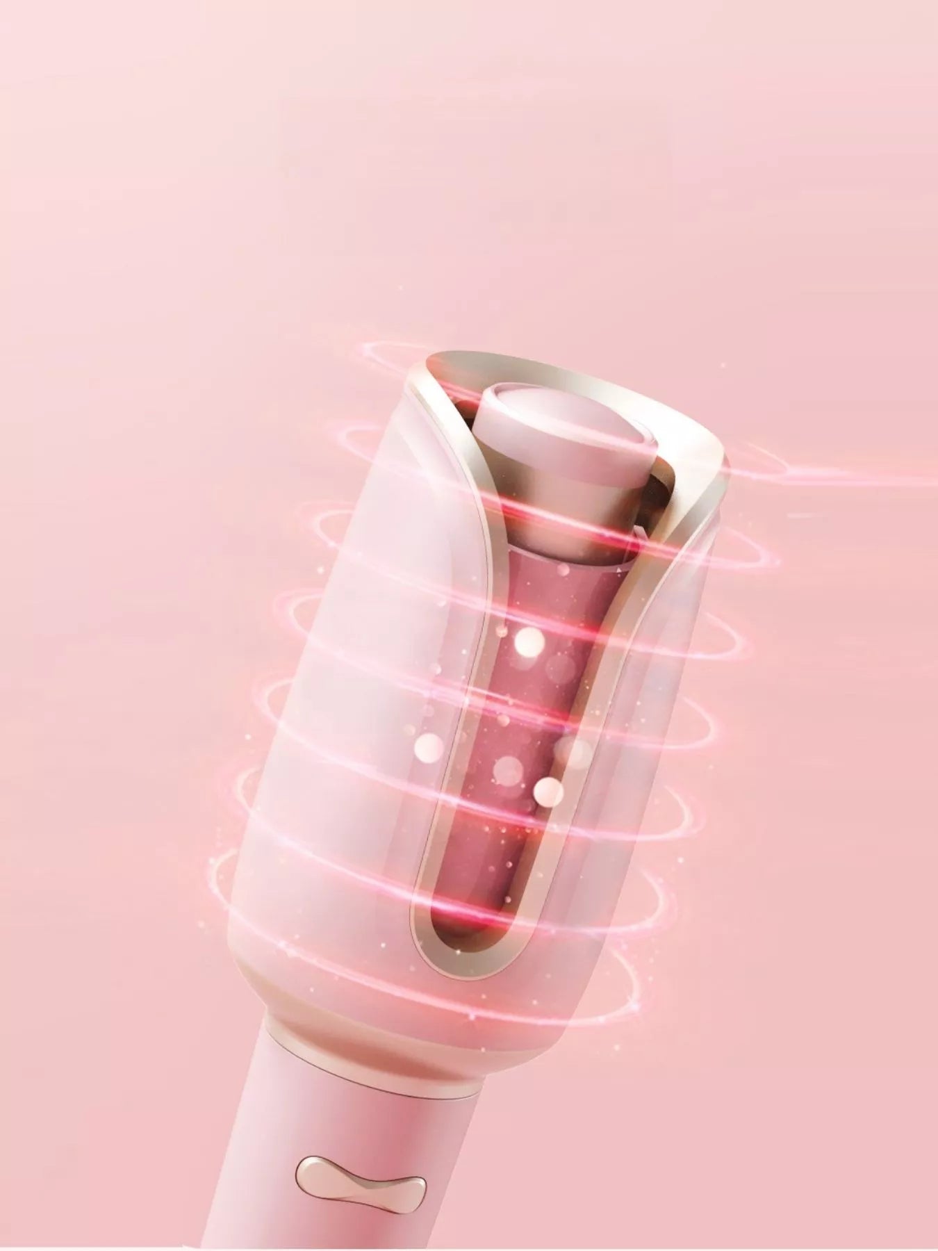 Automatic Rotating Ceramic Hair Curling Iron