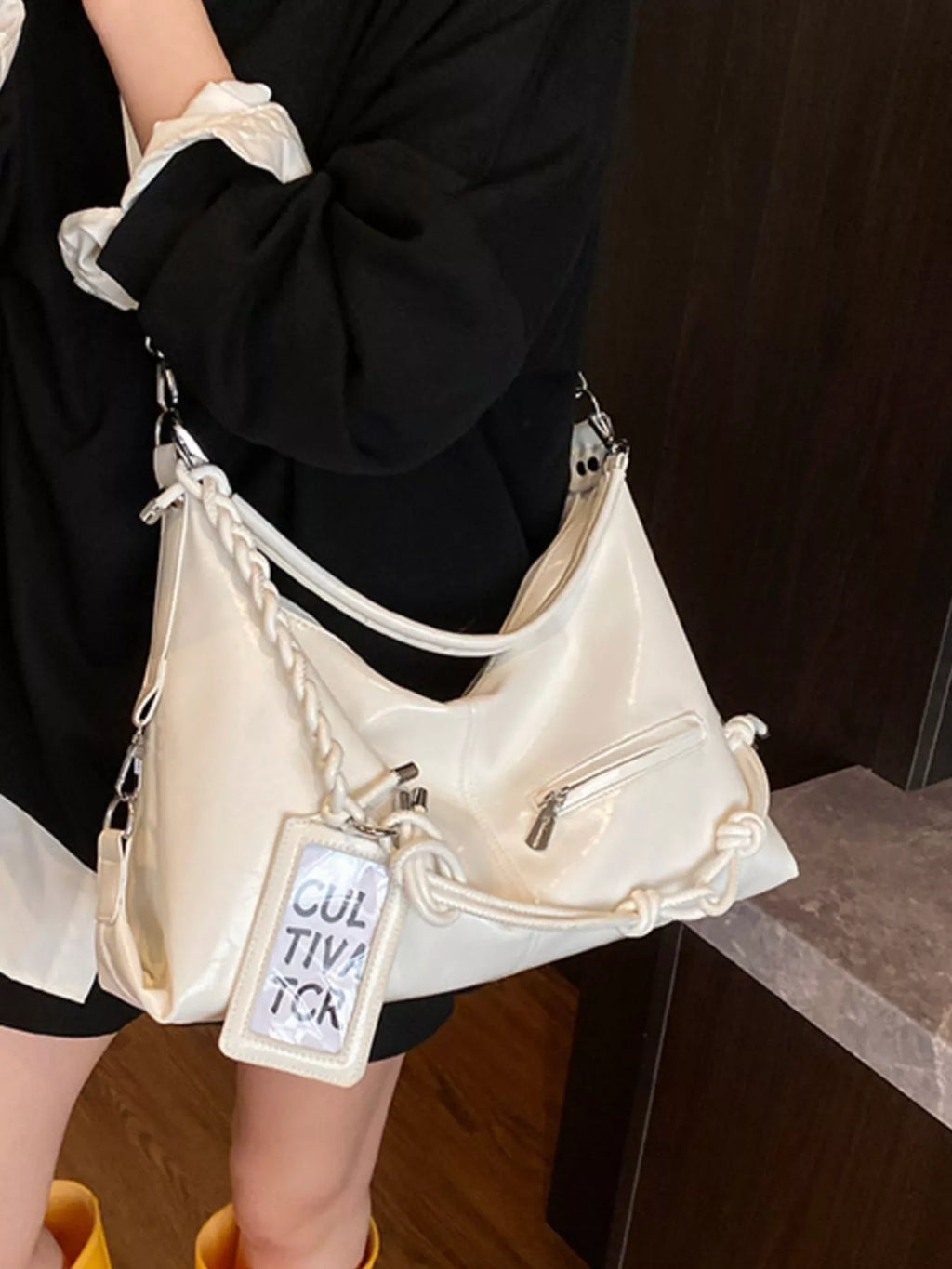 PU Leather Shoulder Bag